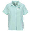 View Image 1 of 3 of Utra UVP Shoreline Short Sleeve Staff Shirt - Ladies'