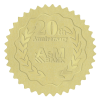 View Image 1 of 1 of Embellished Seal by the Roll - Circle - Pinked Edge - 2 Inches
