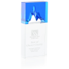 View Image 1 of 1 of Rainier Crystal Award - 8 inches