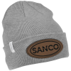 View Image 1 of 3 of Coal Uniform Knit Cuff Beanie - Laser Engraved Patch