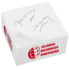 View Image 1 of 2 of Post-it® Notes Cubes - 2-3/4" x 2-3/4" x 1-3/8" - White