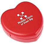 Pill Box Heart Shape - Opaque