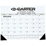 Desk Pad Calendar with Vinyl Corners