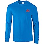 Gildan Ultra Cotton LS T-Shirt - Embroidered - Colours