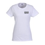 Gildan Heavy Cotton T-Shirt - Ladies' - Screen - White