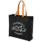 Colour Handle Tote - 14-1&#047;2&quot; x 15-1&#047;2&quot;