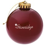 Round Shatterproof Ornament - Opaque