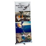 Ideal Retractable Banner Display - 33-1/2