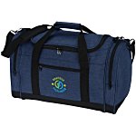 4imprint Heathered Leisure Duffel - Embroidered