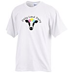 Gildan Ultra Cotton T-Shirt - Men's - Full Colour - White