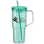 Clair Acrylic Mug with Straw - 30 oz.