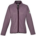 Venture Heathered Stripe Full-Zip - Ladies'