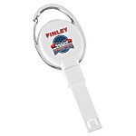 Replay Carabiner Retractable Badge Holder with Slip Clip - Opaque- Full Colour