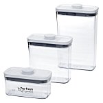 OXO 3-Piece Slim POP Container Set