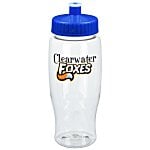 Clear Impact Comfort Grip Bottle - 27 oz. - Full Colour