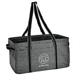 Three Pocket Heathered Utility Tote