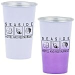 Colour Change Aluminum Tumbler - 15 oz.