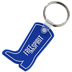 Western Boot Soft Keychain - Opaque