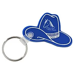 Western Hat Soft Keychain - Opaque