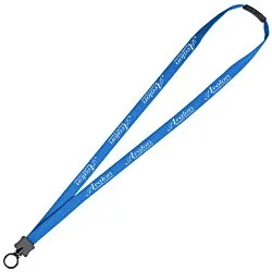 Lanyard with Neck Clasp - 5/8" - 32" - Plastic O-Ring