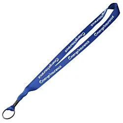 Economy Lanyard - 3/4" - Metal Split Ring