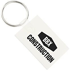 Small Rectangle Soft Keychain - Opaque