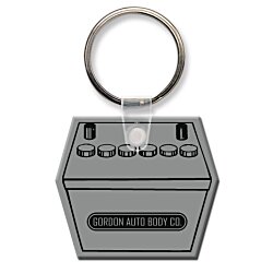 Battery Box Soft Keychain - Opaque