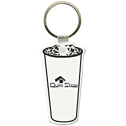 Beverage Cup Soft Keychain - Opaque