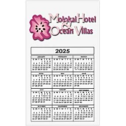 Calendar Magnet - Medium - White