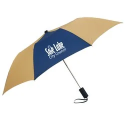 Compact Collapsible Umbrella - Alternating - 42" Arc