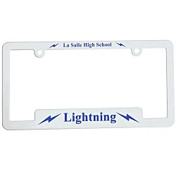 Corner View License Frame