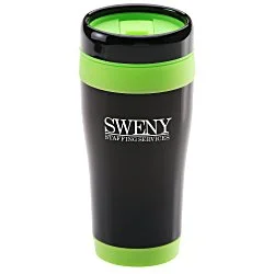 Black Stainless Steel Tumbler - 16 oz.