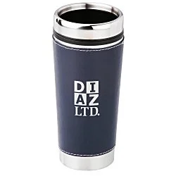 Leatherette Tumbler - 16 oz. - Screen