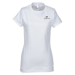 Gildan Softstyle T-Shirt - Ladies' - White - Screen