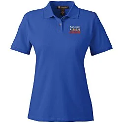 Harriton 10 oz. Ringspun Cotton Pique Polo - Ladies'