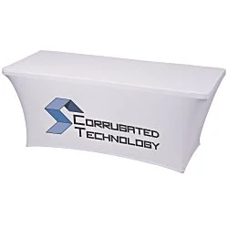 Hemmed Closed-Back UltraFit Table Cover - 6