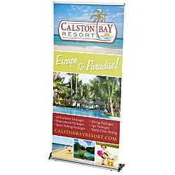 Rapid Change Retractable Banner Display