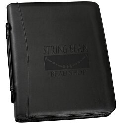 Conference Ring Folio with Notepad - Debossed