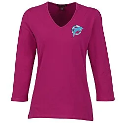 Blue Generation 3/4 Sleeve Tee - Ladies'