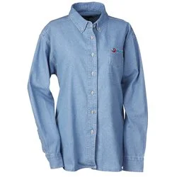 Cotton Denim Shirt - Ladies'