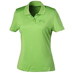 Vansport Omega Solid Mesh Tech Polo - Ladies' - Laser Etched