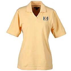 Superblend Johnny Collar Pique Polo- Ladies'