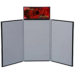 Fold N Go Tabletop Display - 4' - Header