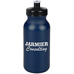 Value Sport Bottle with Push Pull Lid - 20 oz. - Metallic