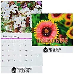 Beautiful Gardens Calendar - Spiral