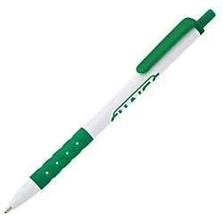 Grip Click Pen - White