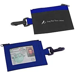 Zip Pouch ID Holder - Colours