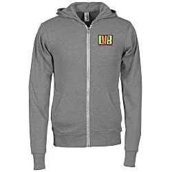 Bella+Canvas Tri-Blend Unisex Lightweight Hoodie - Embroidered