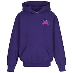 Gildan 50/50 Youth Hooded Sweatshirt - Embroidered