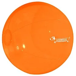 16" Beach Ball - Translucent